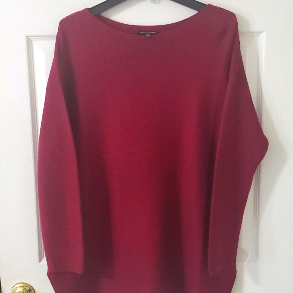 Eileen Fisher - Small - Maroon